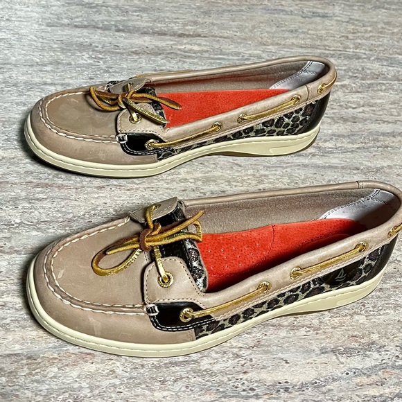 Sperry slip on shoes with glittery animal print - Picture 3 of 16
